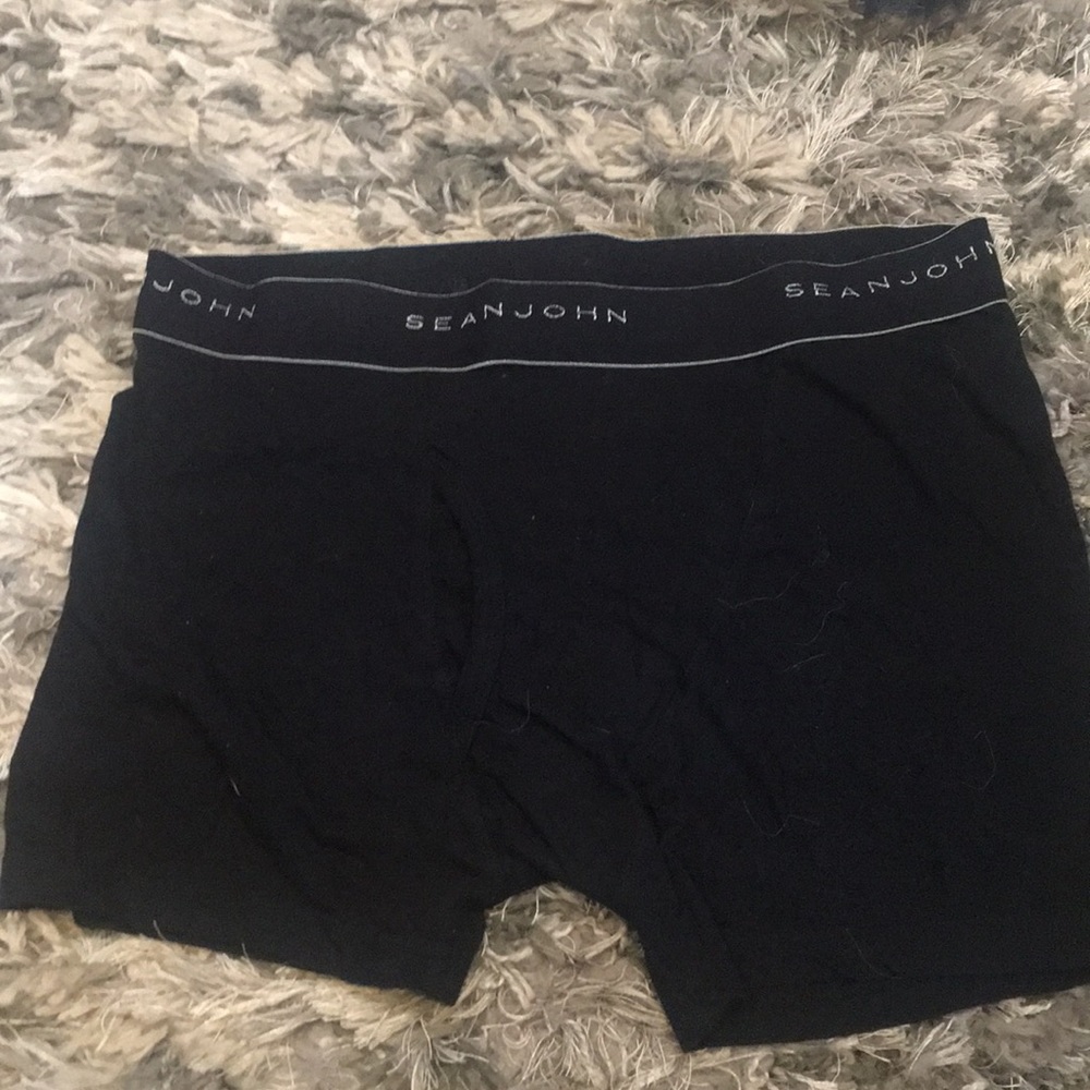 2 pairs Sean John Men’s Underwear Med color Black